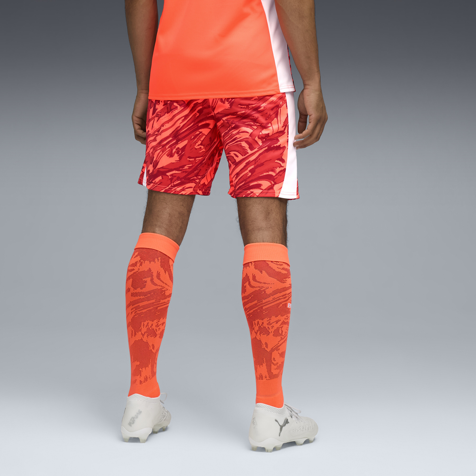 PUMA Borussia Dortmund 25/26 keepersshort voor Heren, Rood/Zilver, Maat M thumbnail 3