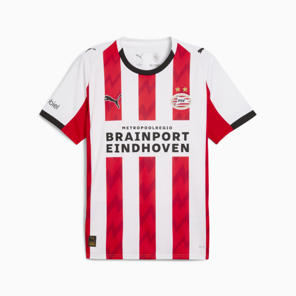 Jersey PSV Eindhoven 25/26 local para hombre, PUMA White-For All Time Red, large-MEX