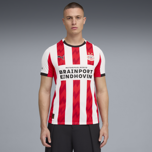 Jersey PSV Eindhoven 25/26 local para hombre, PUMA White-For All Time Red, large-MEX
