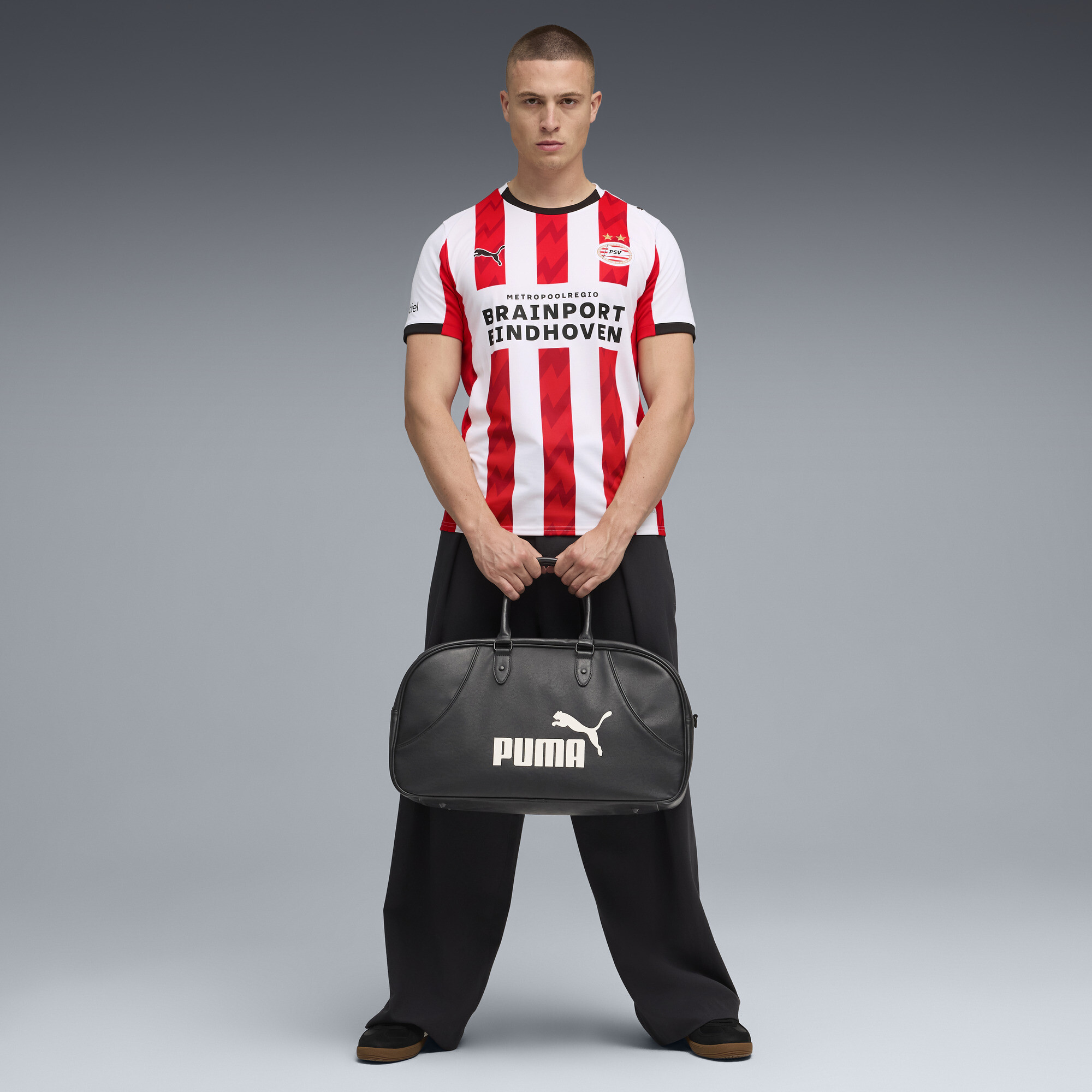 PUMA PSV Eindhoven 25/26 thuisshirt voor Heren, Rood/Wit, Maat XL thumbnail 4