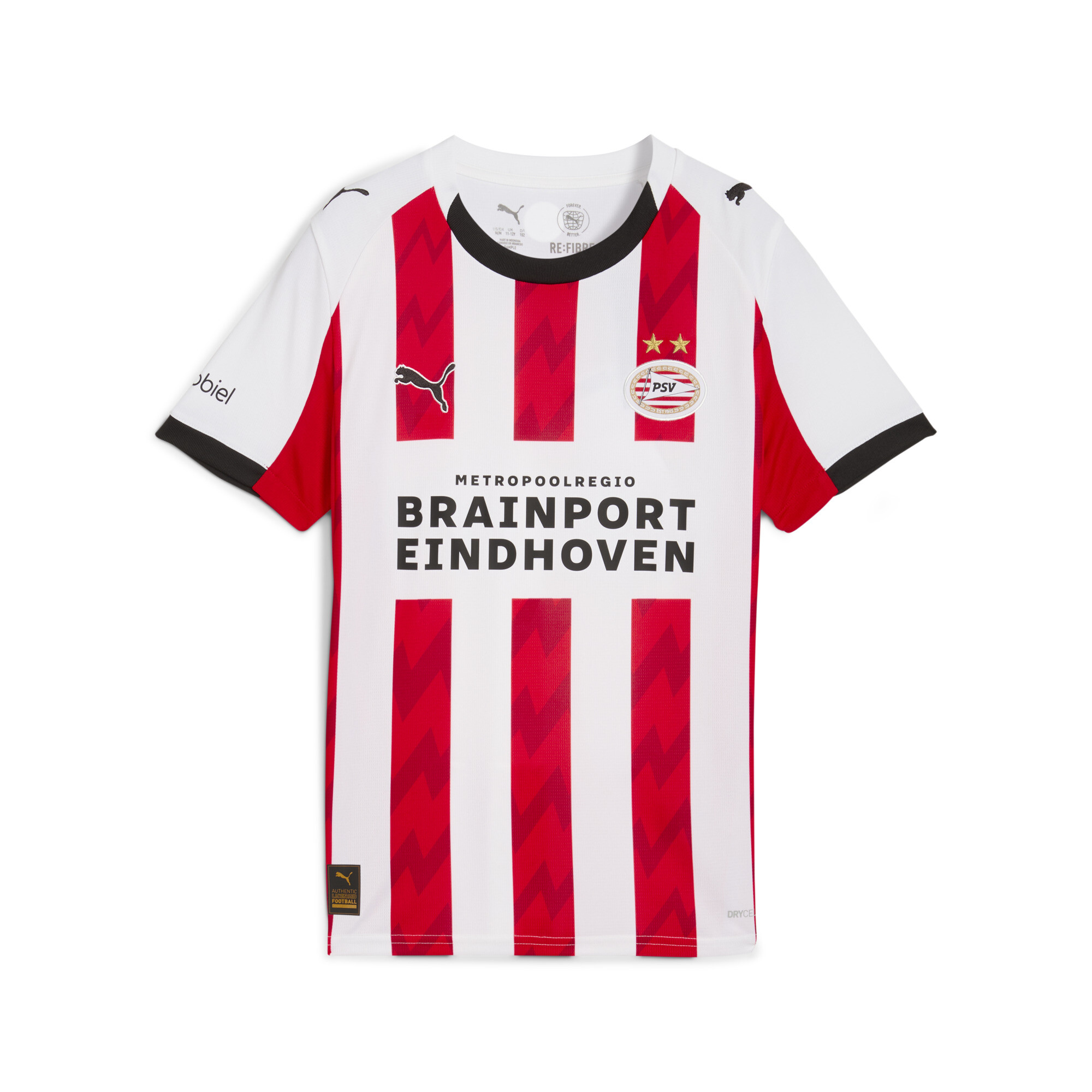 PUMA PSV Eindhoven 25/26 thuisshirt, Rood/Wit, Maat 7-8Y thumbnail 3