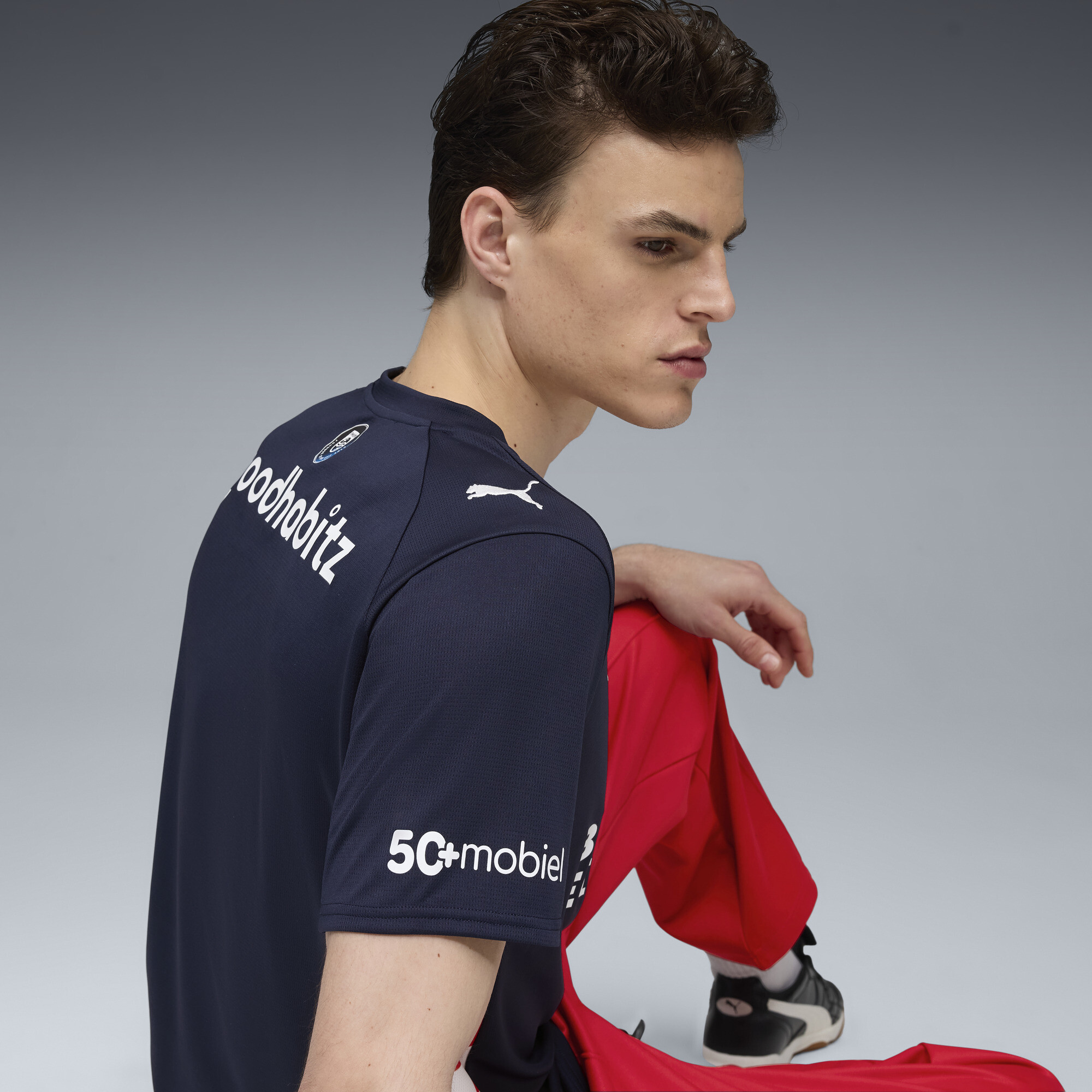 PUMA PSV Eindhoven 25/26 uitshirt voor Heren, Blauw/Wit, Maat S thumbnail 2