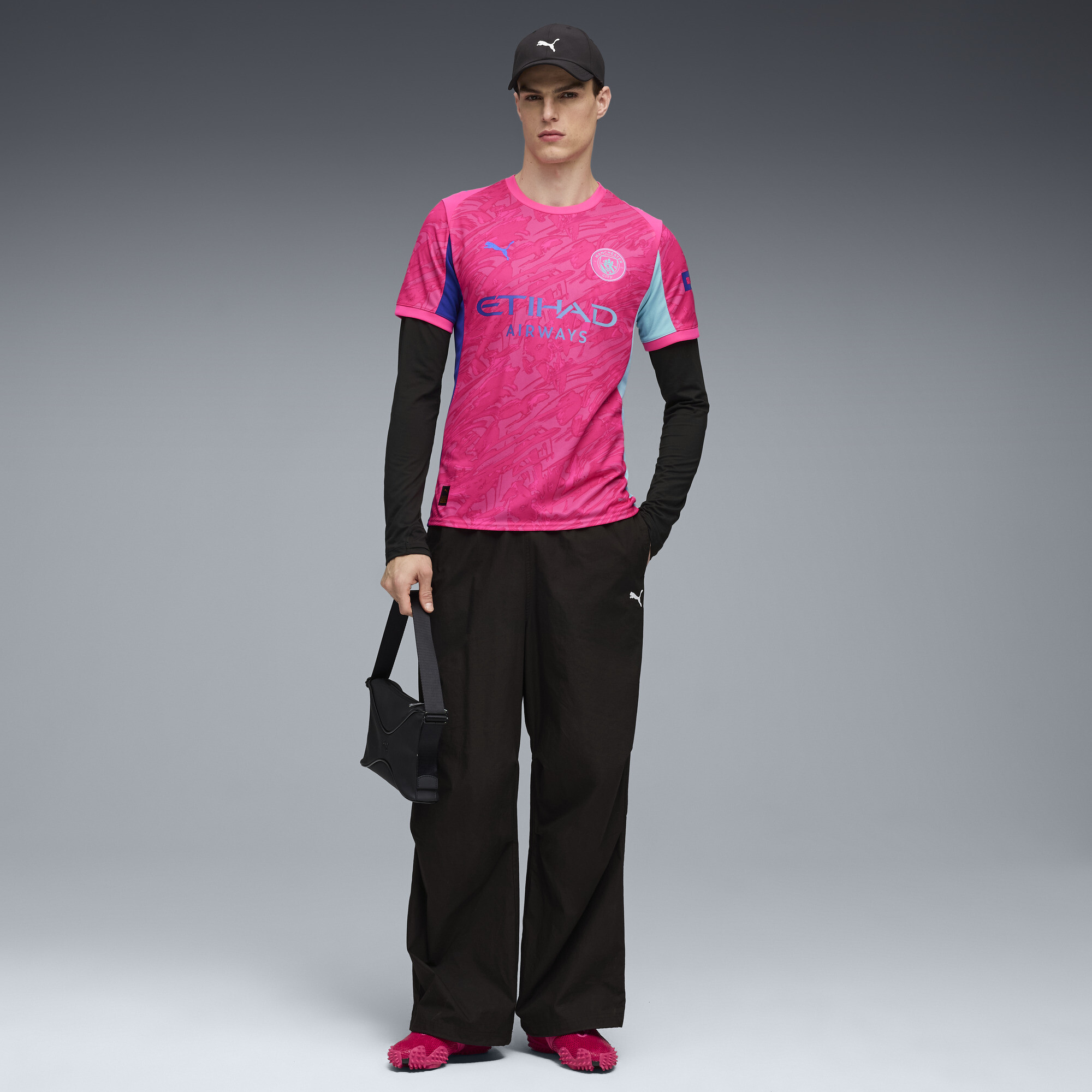 PUMA Manchester City 25/26 keepersshirt voor Heren, Roze, Maat S thumbnail 5