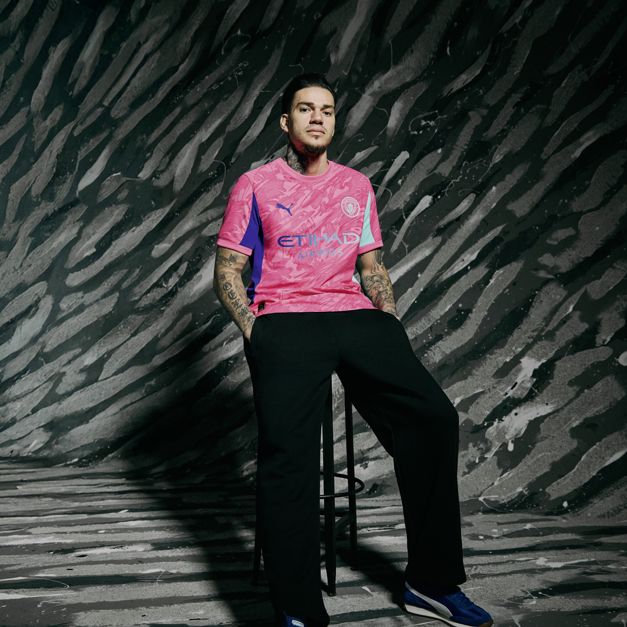 PUMA Manchester City 25/26 keepersshirt voor Heren, Roze, Maat S thumbnail 2