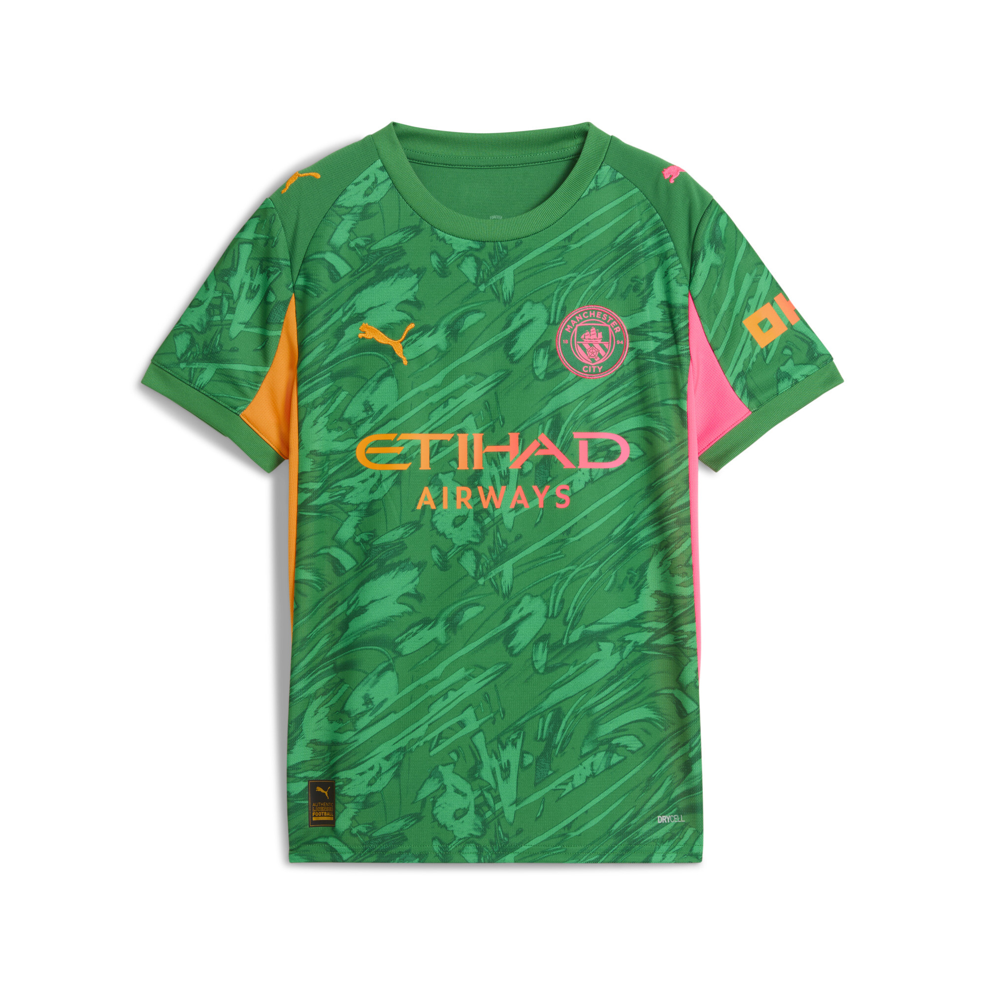 PUMA Manchester City 25/26 keepersshirt, Groen, Maat 9-10Y thumbnail 3