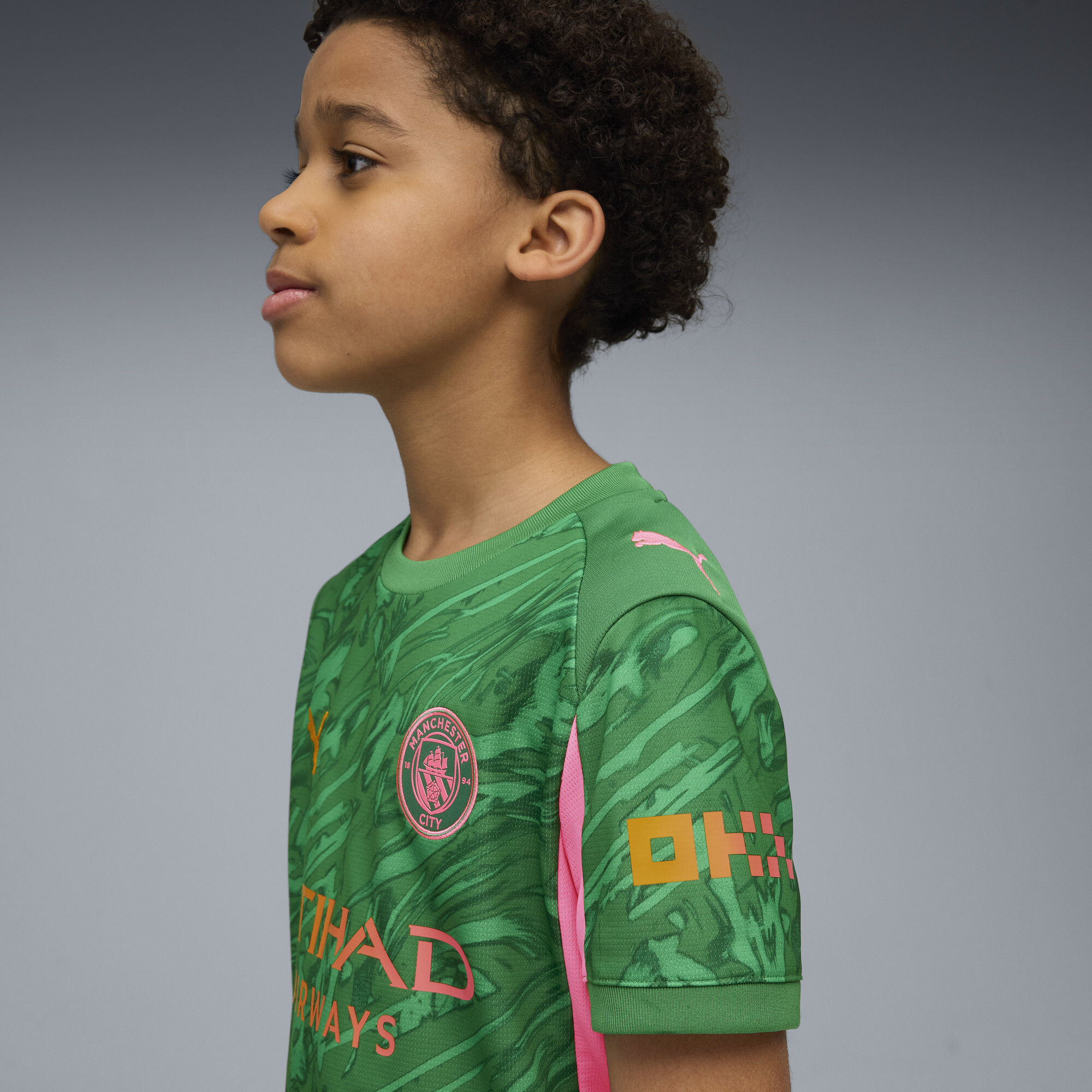 PUMA Manchester City 25/26 keepersshirt, Groen, Maat 9-10Y thumbnail 6