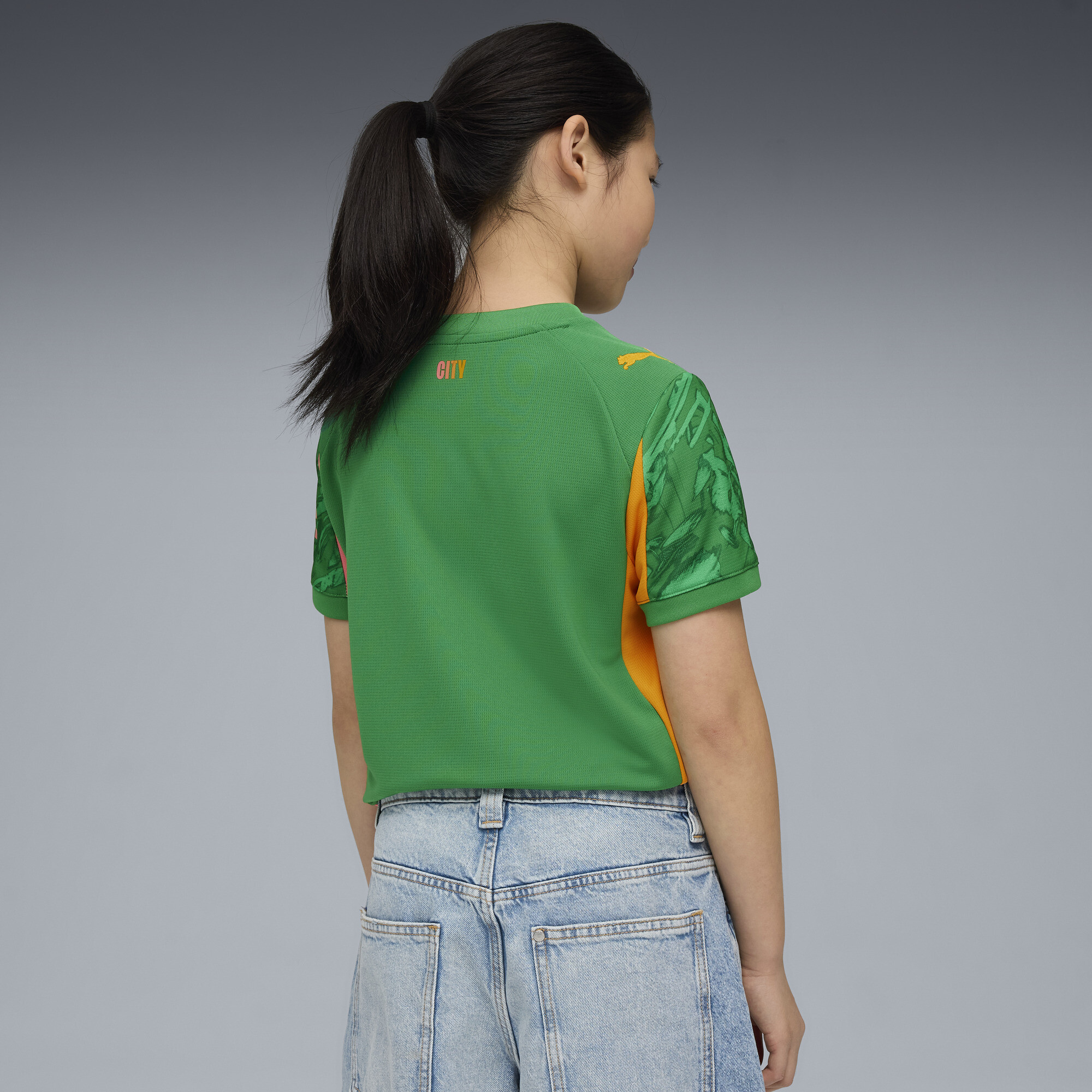 PUMA Manchester City 25/26 keepersshirt, Groen, Maat 9-10Y thumbnail 4