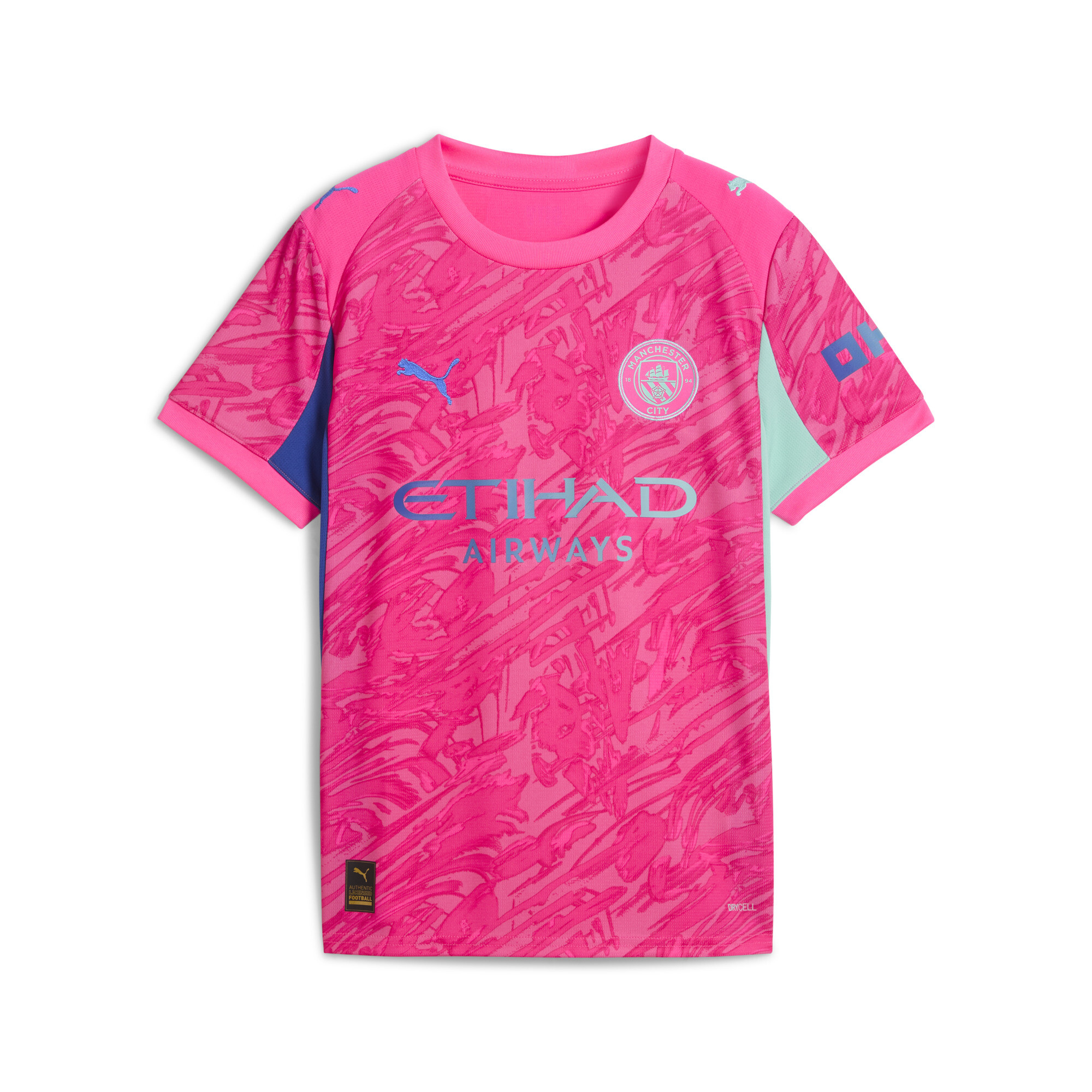 PUMA Manchester City 25/26 keepersshirt, Roze, Maat 13-14Y thumbnail 3