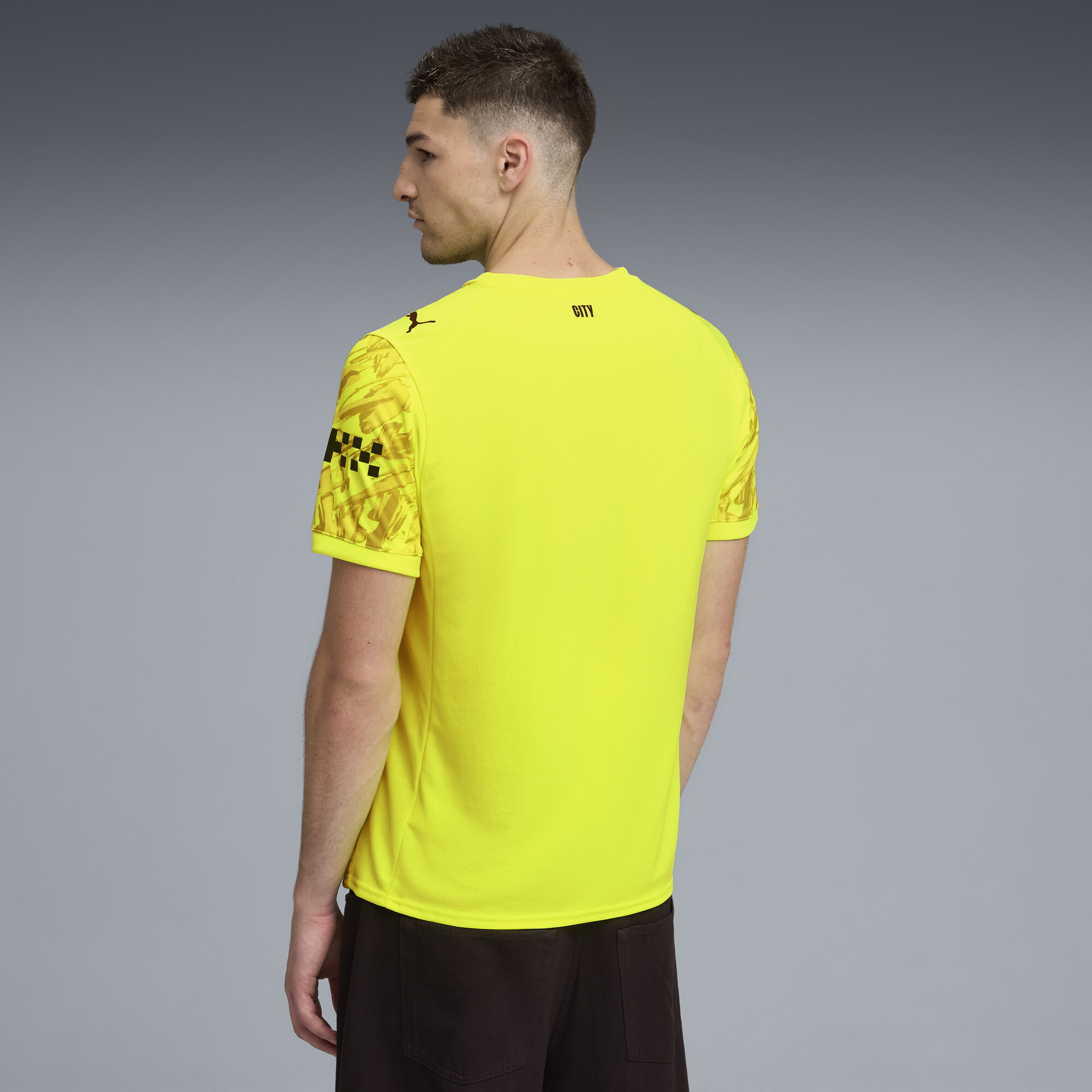 PUMA Manchester City 25/26 keepersshirt voor Heren, Geel, Maat S thumbnail 3