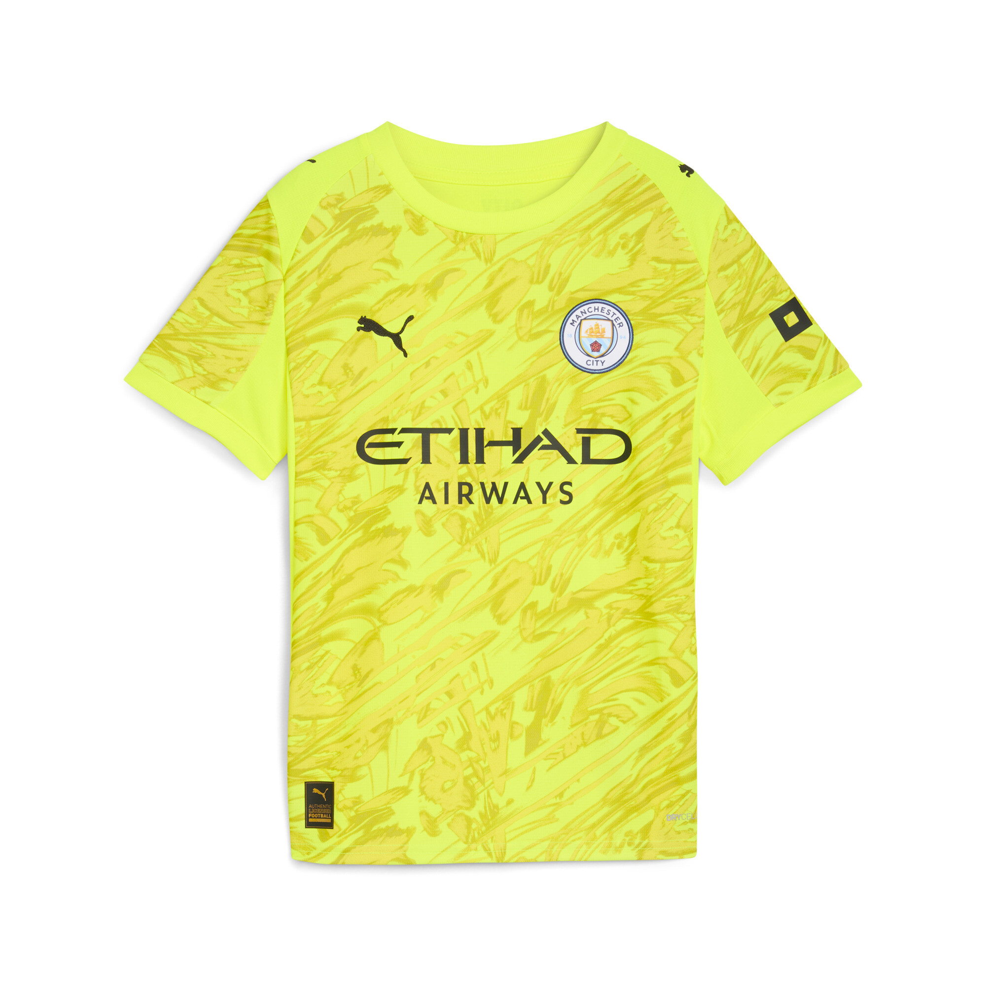 PUMA Manchester City 25/26 keepersshirt, Geel, Maat 7-8Y thumbnail 3