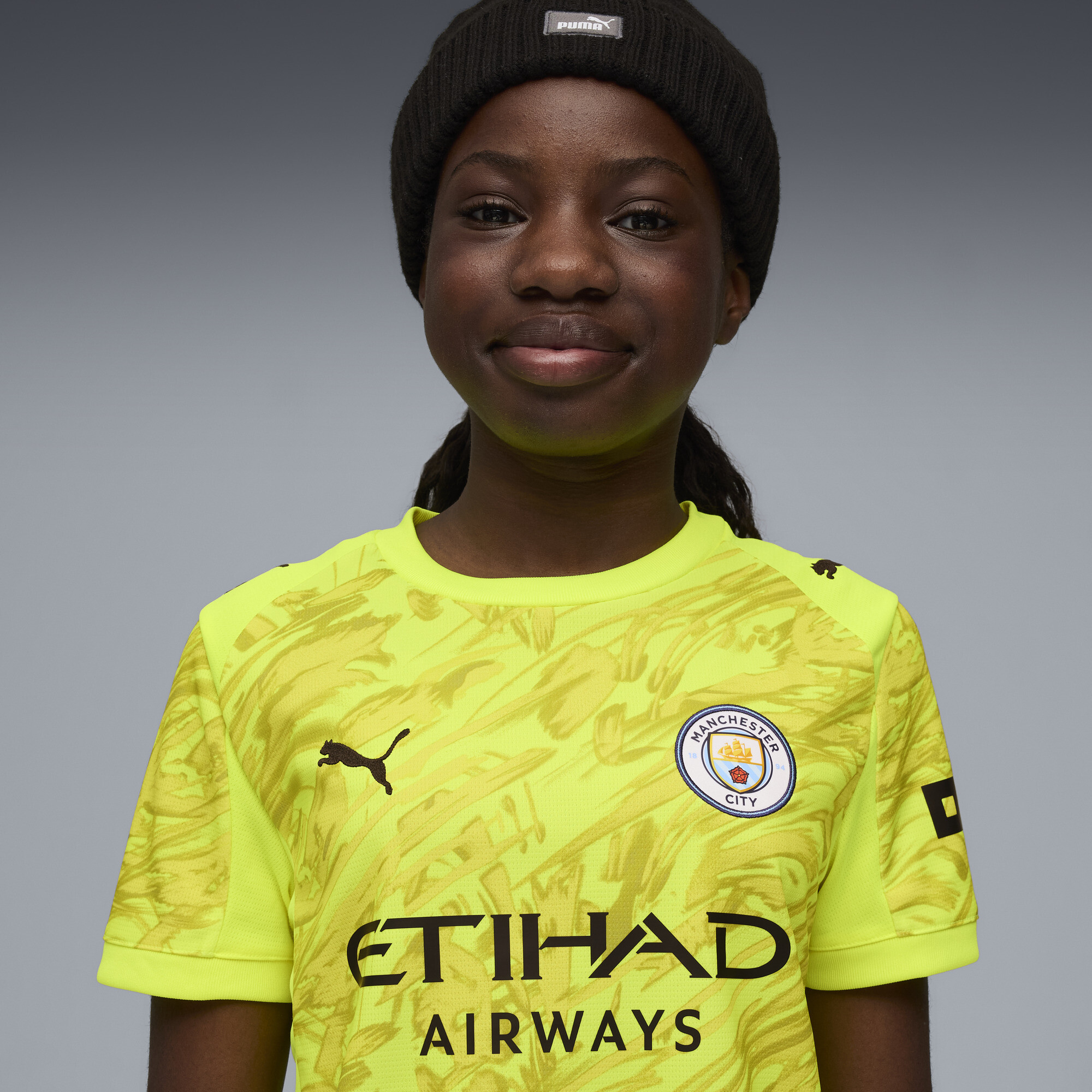 PUMA Manchester City 25/26 keepersshirt, Geel, Maat 7-8Y thumbnail 6
