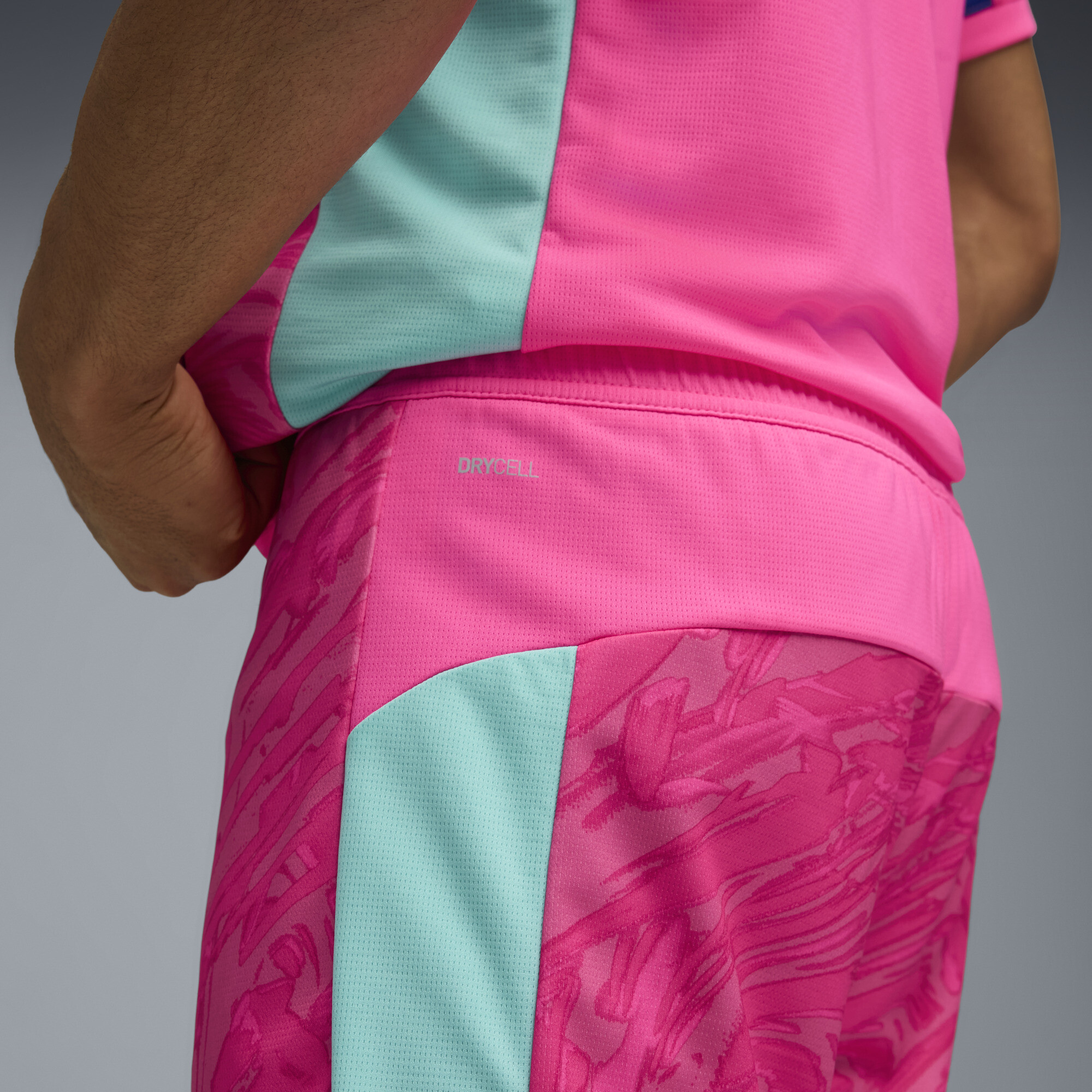 PUMA Manchester City 25/26 keepersshort voor Heren, Roze, Maat M thumbnail 2