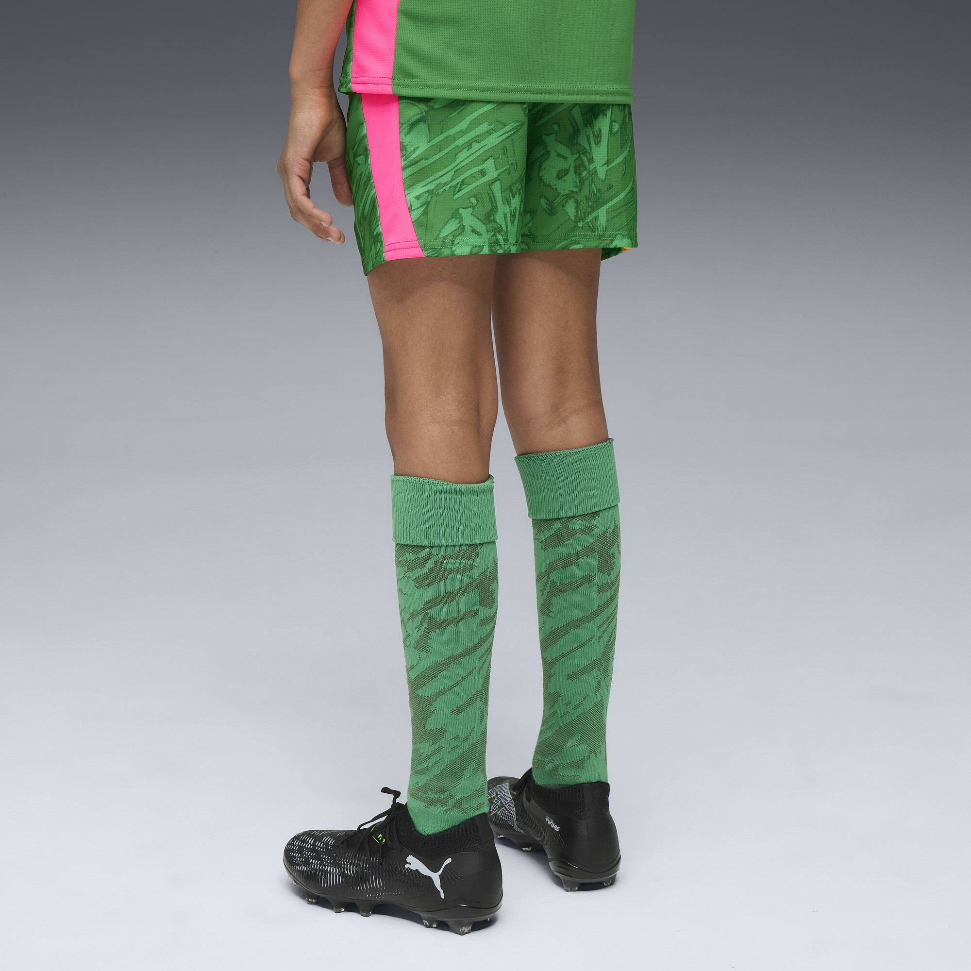 PUMA Manchester City 25/26 keepersshort, Groen, Maat 5-6Y thumbnail 4