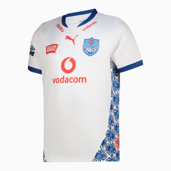 Vodacom Bulls Mens Replica, PUMA White-Home, large-ZAF