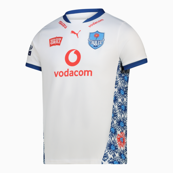 Vodacom Bulls Kids Replica, PUMA White-Away, large-ZAF