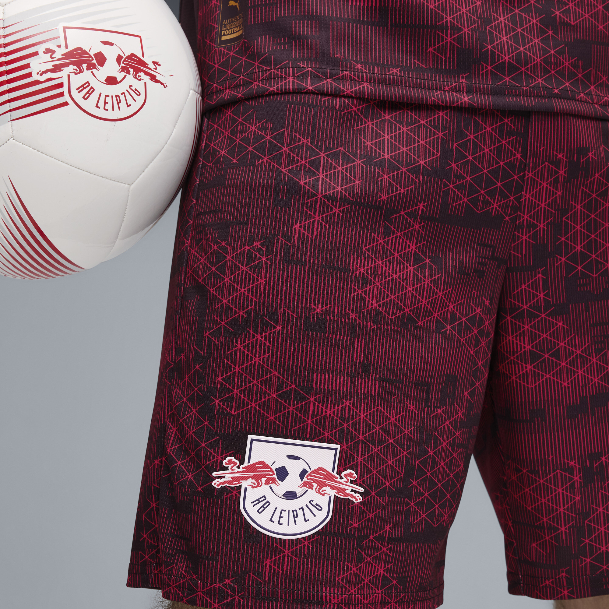 PUMA RB Leipzig 25/26 short voor Heren, Zwart/Rood, Maat XXL thumbnail 5