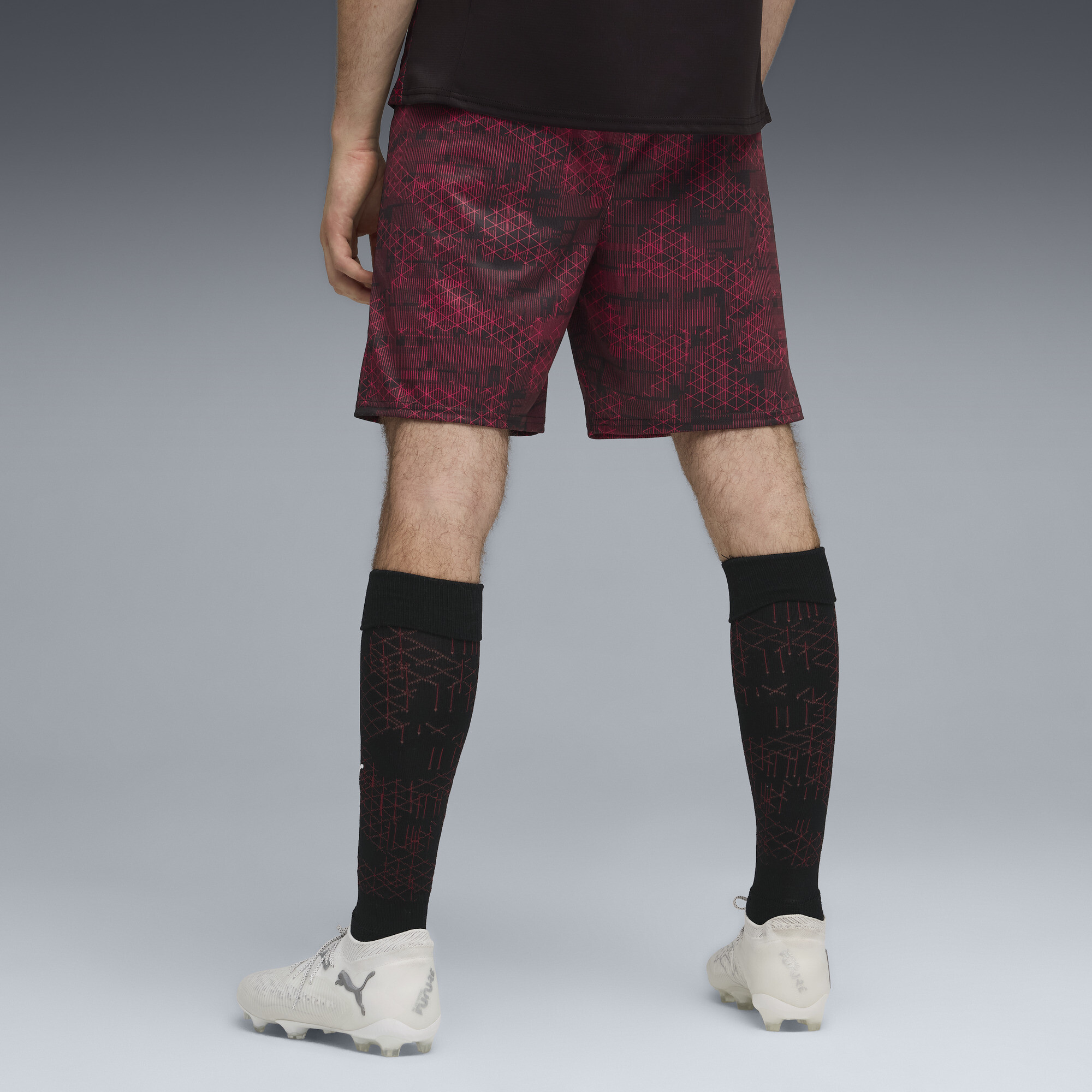 PUMA RB Leipzig 25/26 short voor Heren, Zwart/Rood, Maat XXL thumbnail 3