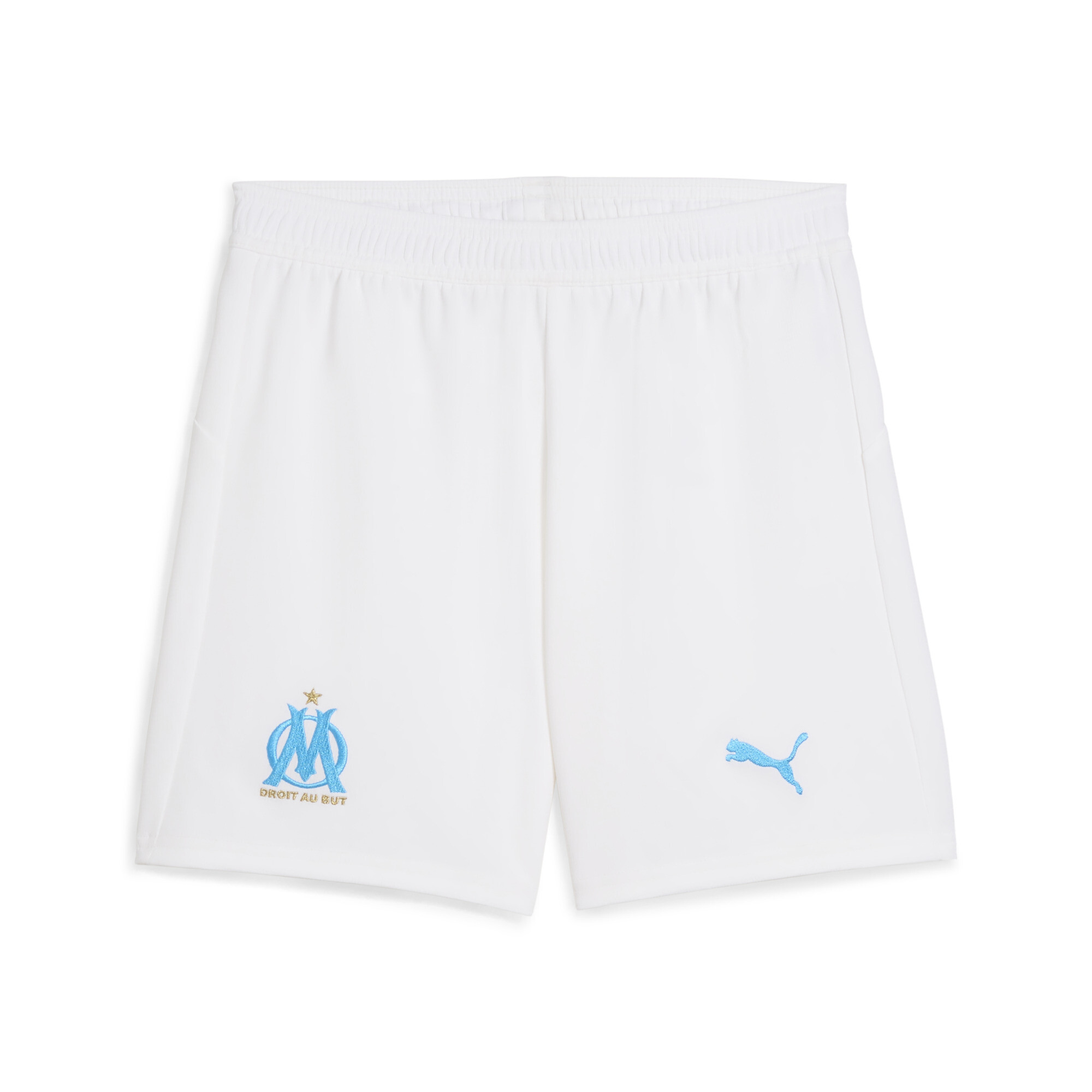 PUMA Olympique de Marseille 25/26 short, Blauw/Wit, Maat 7-8Y thumbnail 3