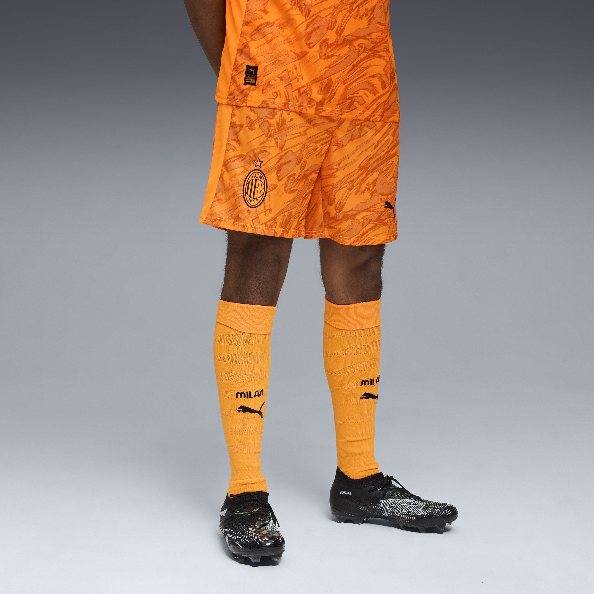 PUMA AC Milan 25/26 keepersshort voor Heren, Zwart, Maat XXL thumbnail 4