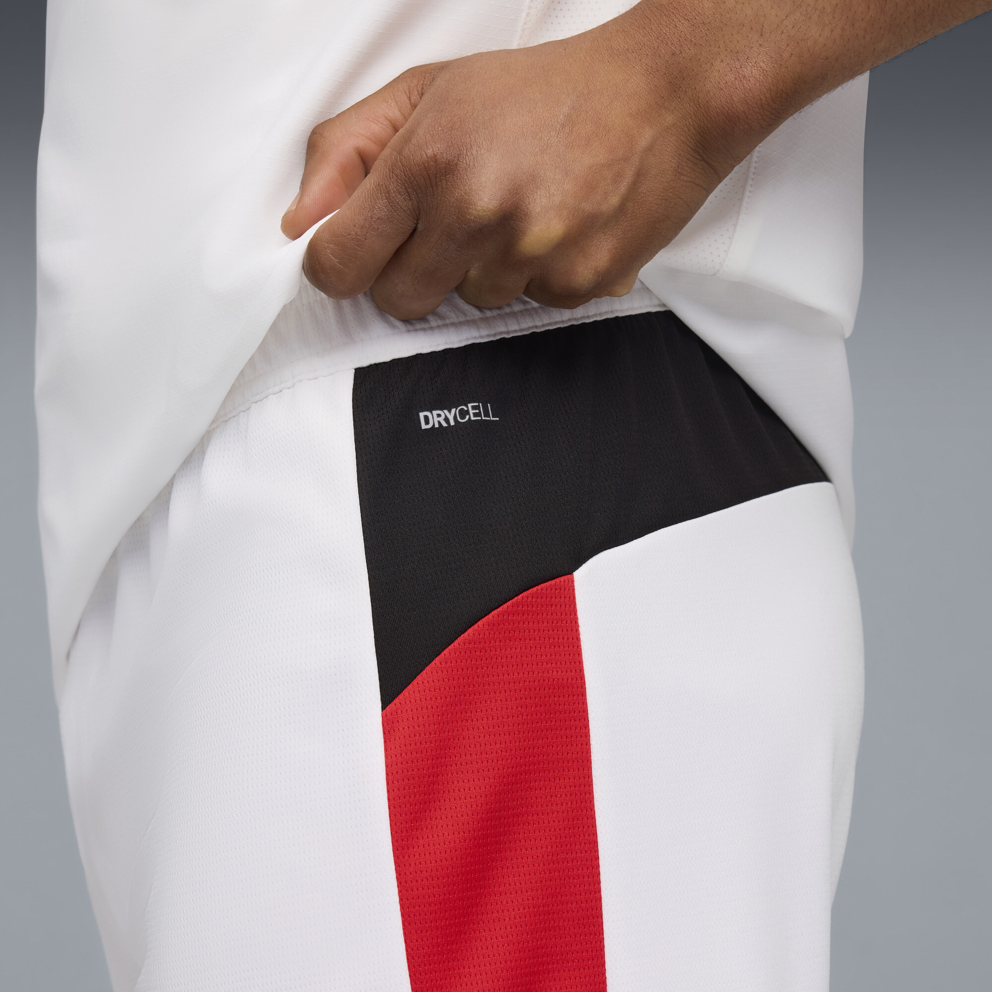 PUMA AC Milan 25/26 short voor Heren, Rood/Wit, Maat S thumbnail 2