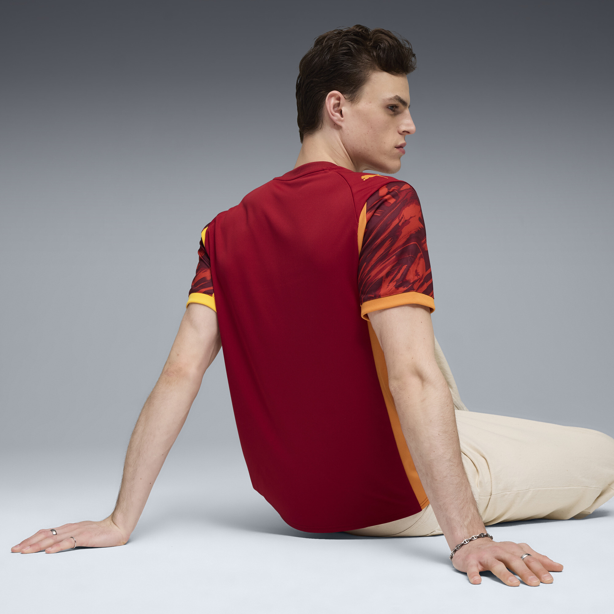 PUMA Olympique de Marseille 25/26 keepersshirt voor Heren, Geel, Maat XL thumbnail 3