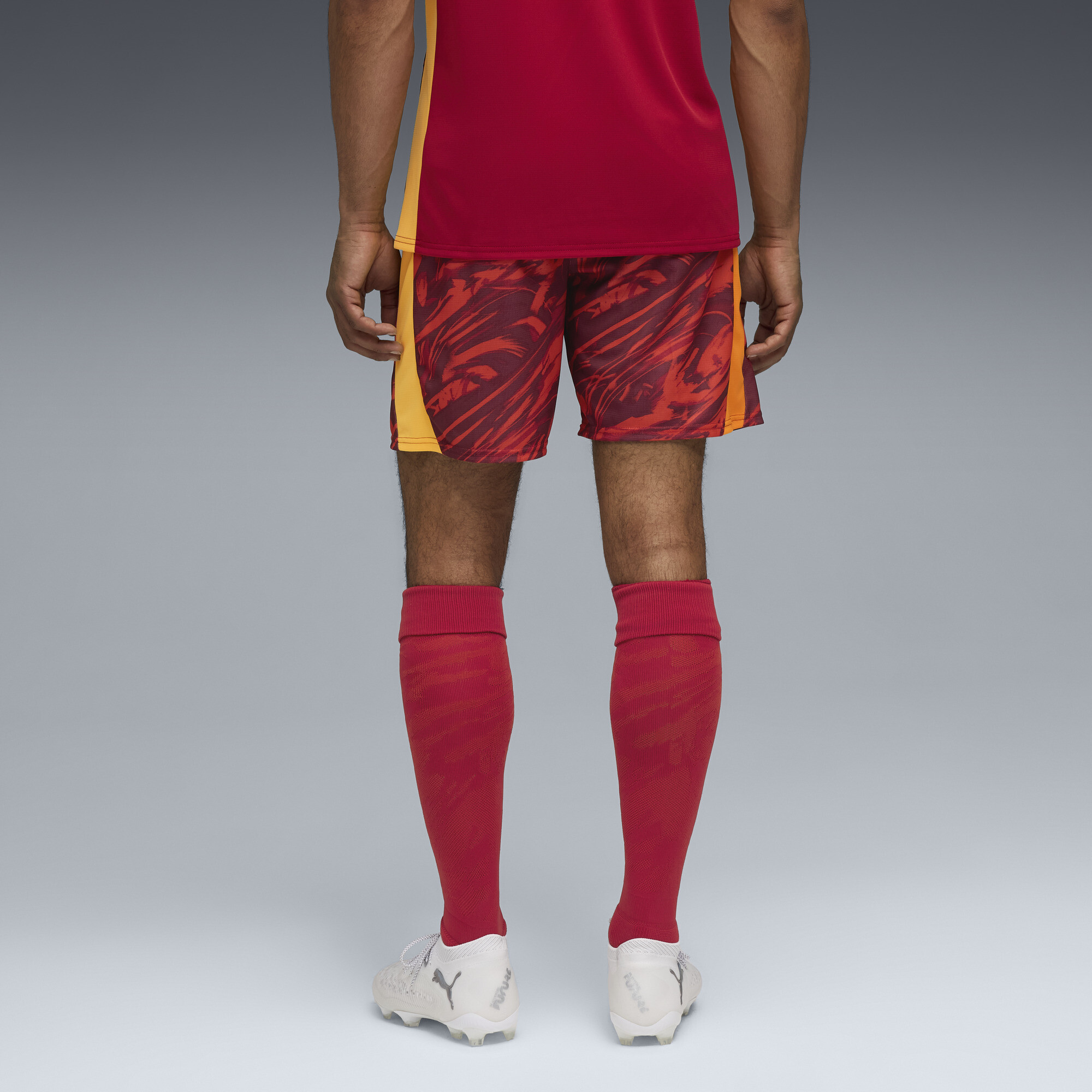 PUMA Olympique de Marseille 25/26 keepersshort voor Heren, Geel, Maat XS thumbnail 3