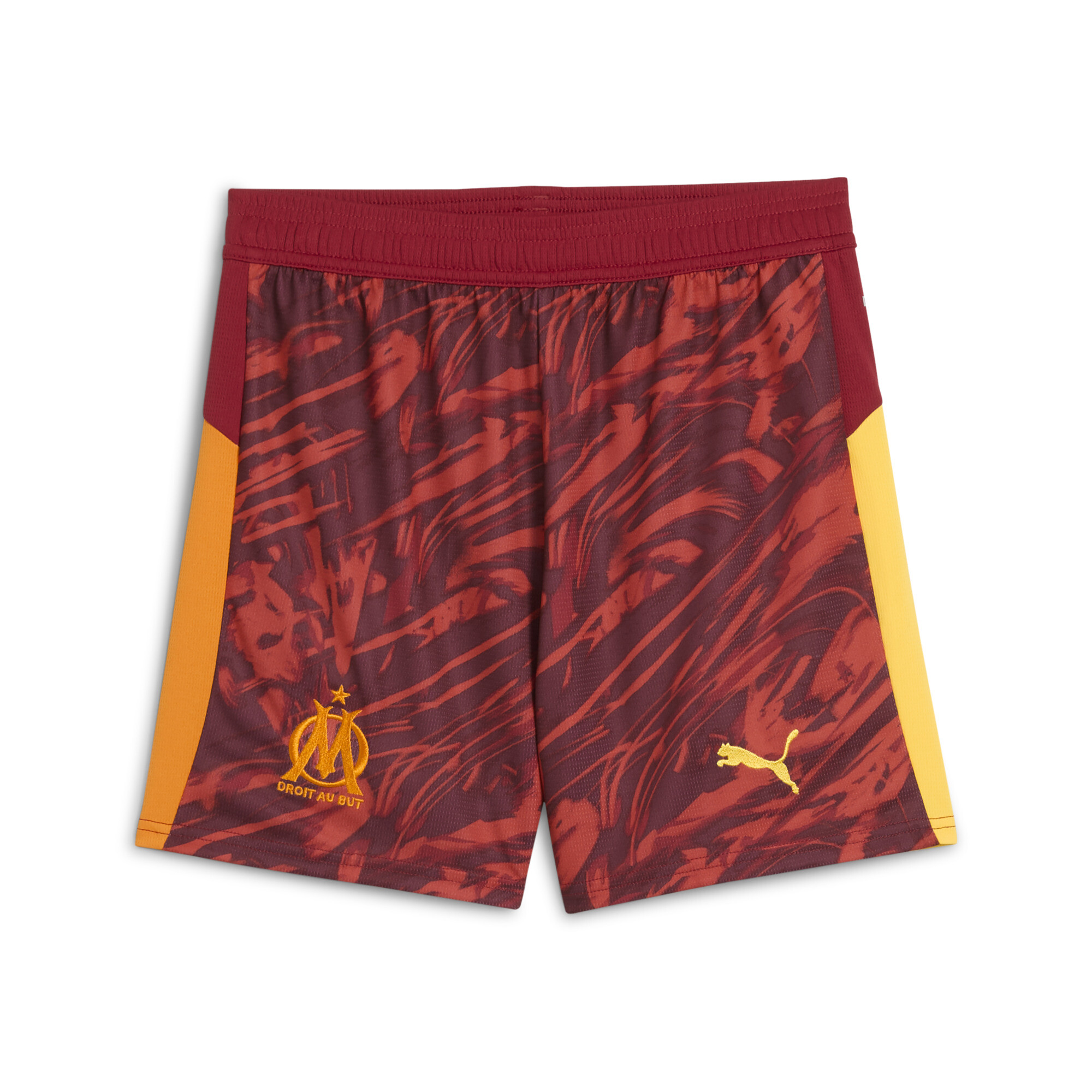 PUMA Olympique de Marseille 25/26 keepersshort, Geel, Maat 11-12Y thumbnail 3