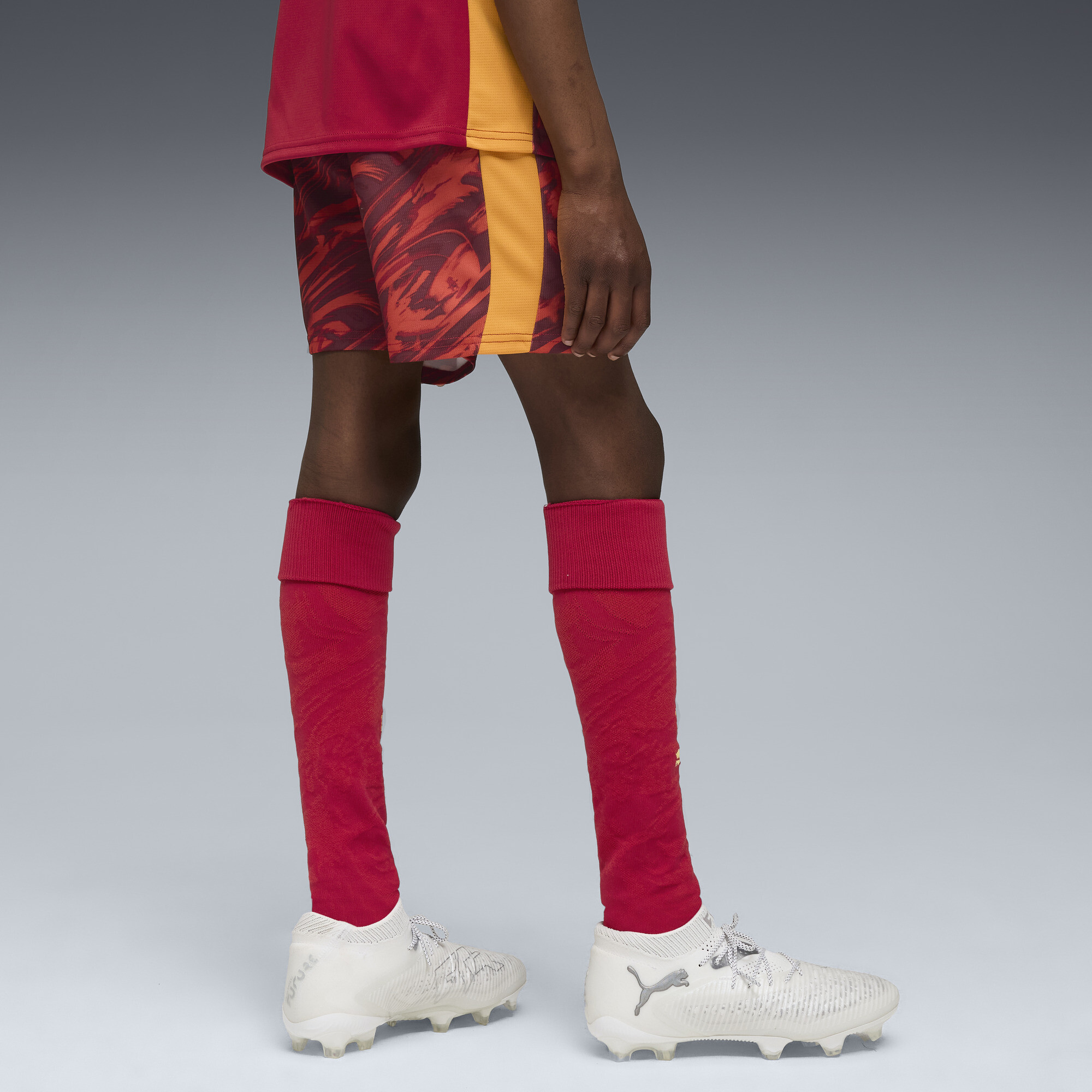 PUMA Olympique de Marseille 25/26 keepersshort, Geel, Maat 11-12Y thumbnail 4