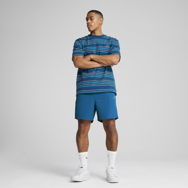 Manchester City MMQ Shorts Men, Sailing Blue-Pale Lemon, large-ZAF
