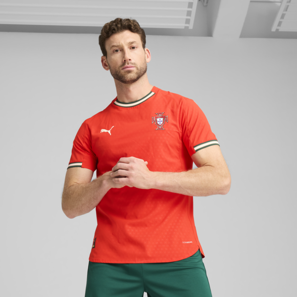 Portugal 2025 Authentic Home Jersey Men, Sport Red-Sugared Almond, large-ZAF
