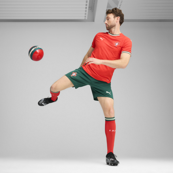 Portugal 2025 Authentic Home Jersey Men, Sport Red-Sugared Almond, large-ZAF