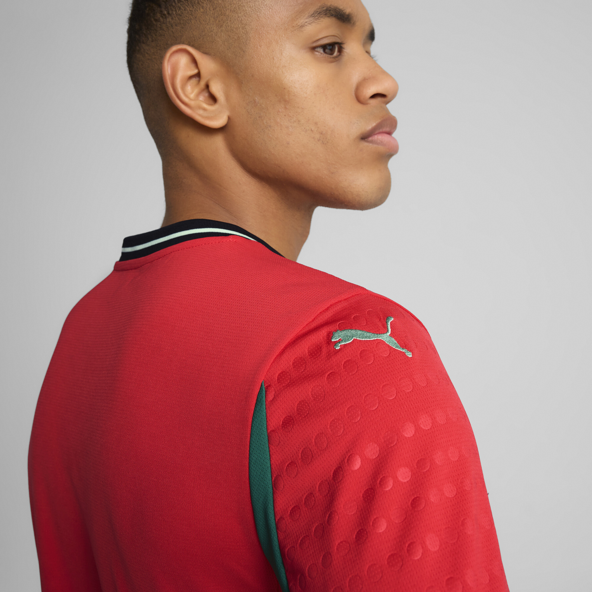 Portugal Dames 2025 thuisshirt voor Heren, Rood, Maat L | PUMA