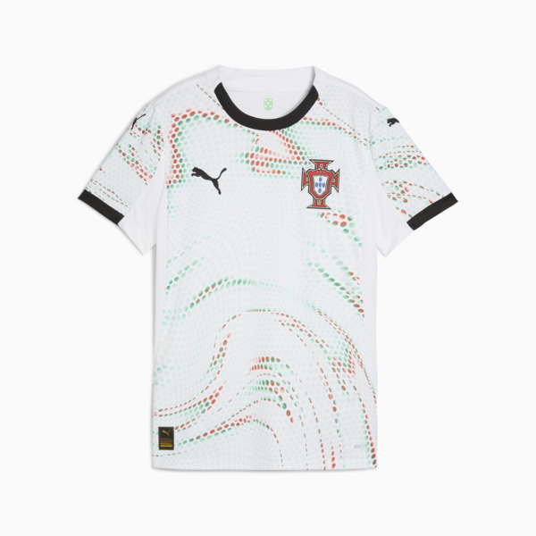 Portugal 2025 Away Jersey Women, PUMA White-PUMA Black, large-ZAF