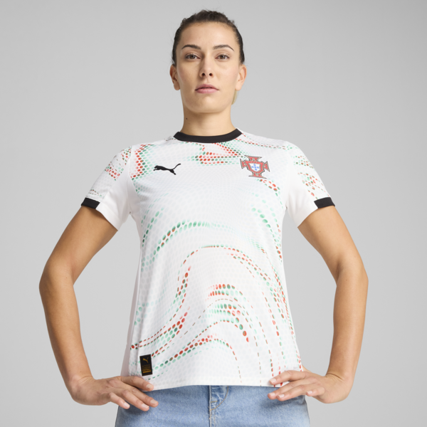 Portugal 2025 Away Jersey Women, PUMA White-PUMA Black, large-ZAF