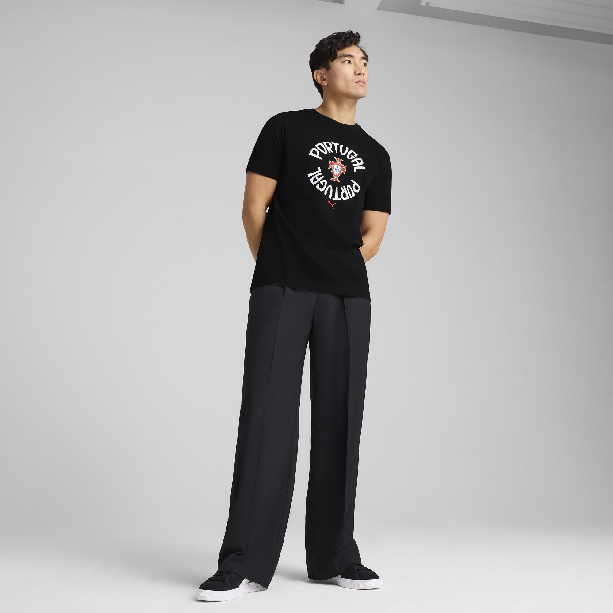 Portugal ftblNRGY T-shirt voor Heren, Zwart, Maat XL | PUMA