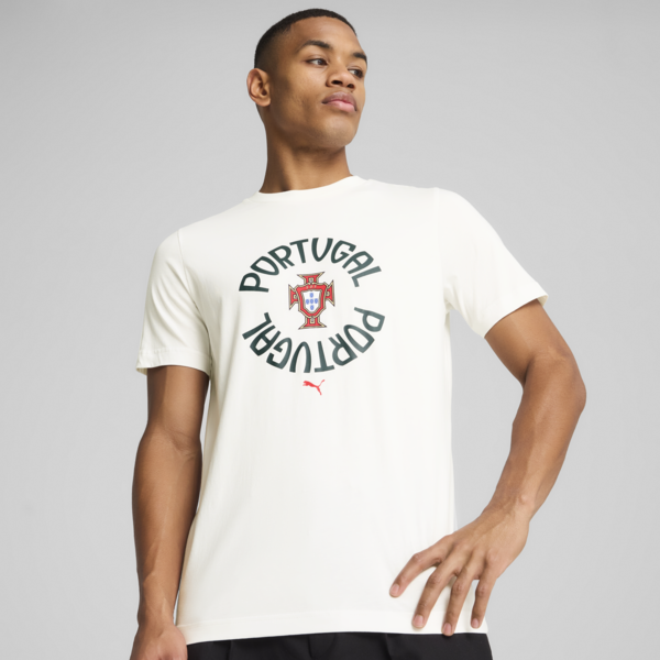 Camiseta Portugal ftblNRGY para hombre, PUMA White, large-ARG