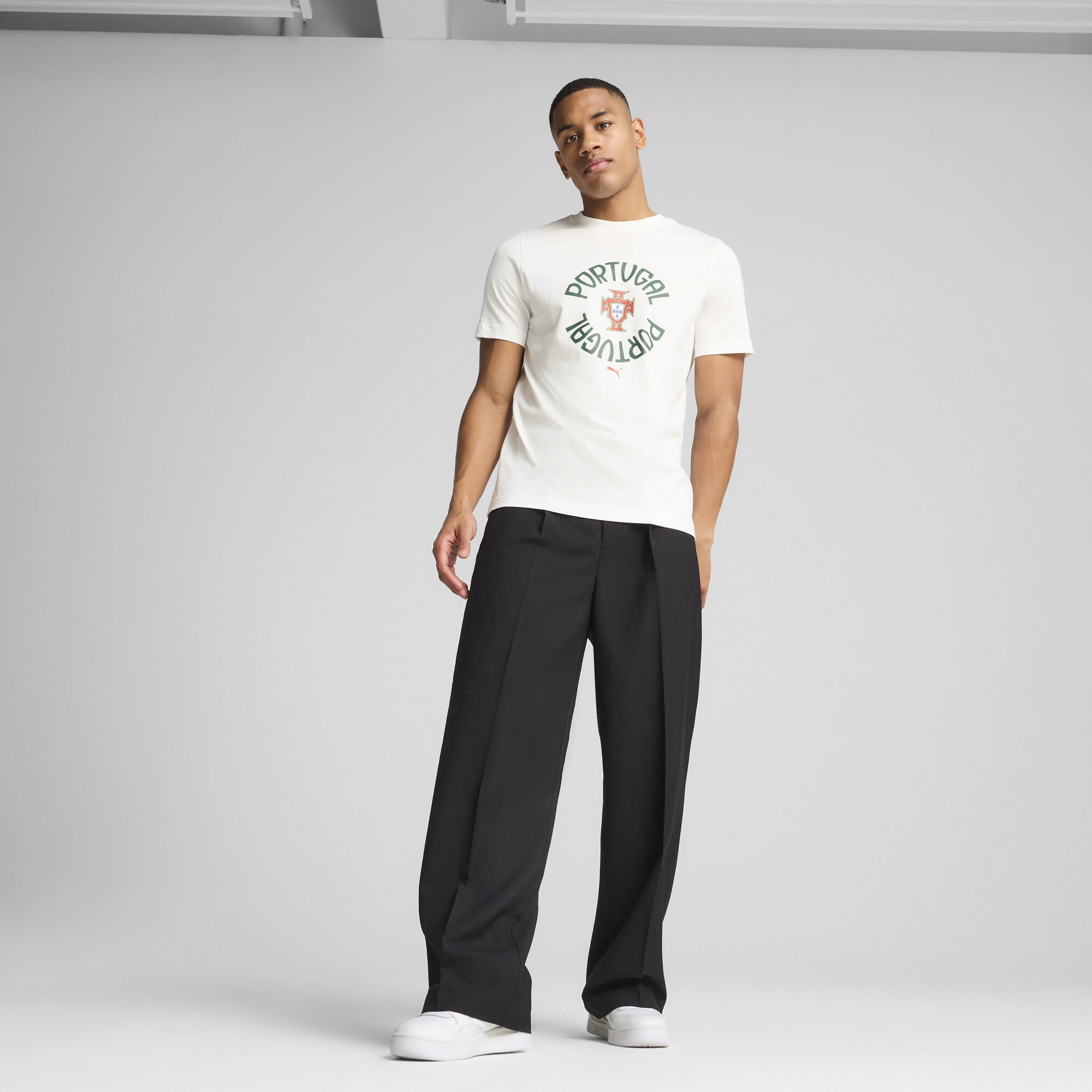 PUMA Portugal ftblNRGY T-shirt voor Heren, Wit