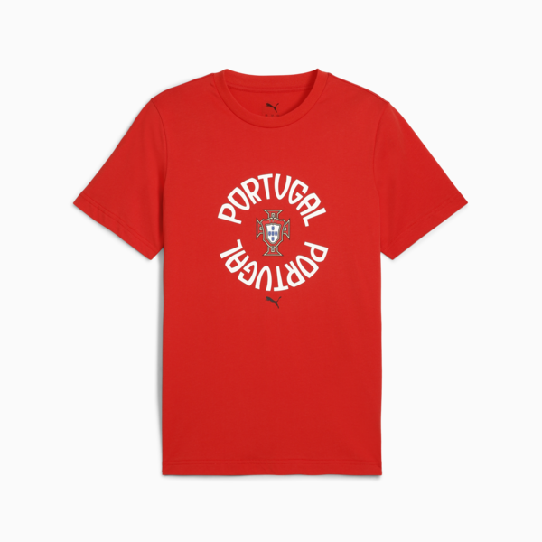 Portugal ftblNRGY Tee Men, Sport Red-PUMA White, large-ZAF