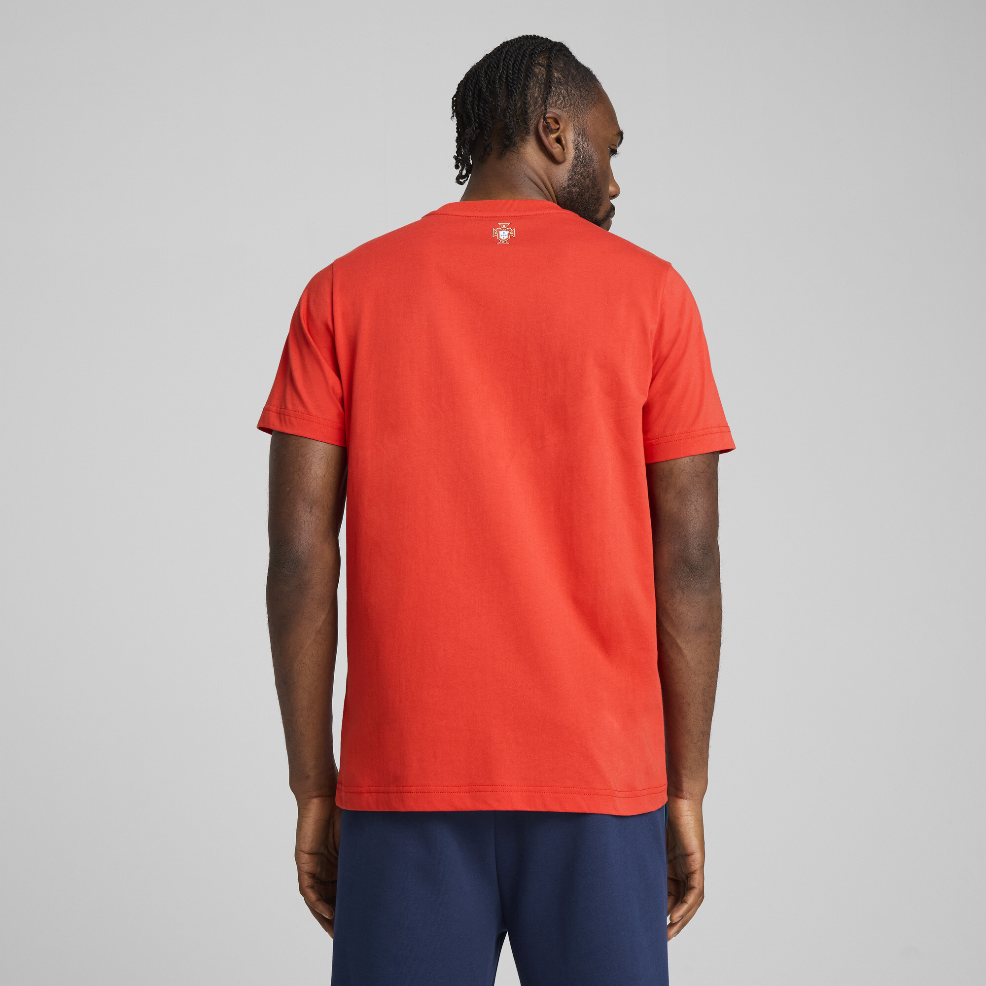 PUMA Portugal ftblNRGY T-shirt voor Heren, Rood/Wit, Maat M thumbnail 3