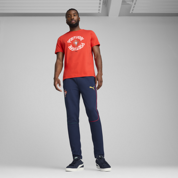 Portugal ftblNRGY Tee Men, Sport Red-PUMA White, large-ZAF