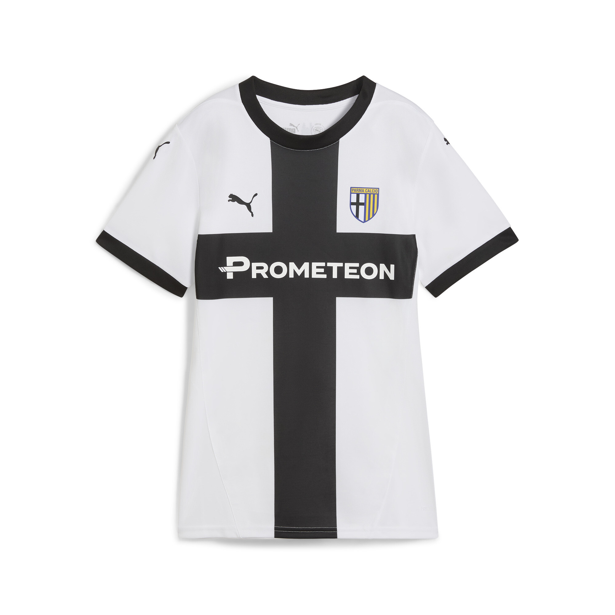 Puma Parma Calcio 24/25 Heimtrikot Damen | Mit Print | White/Black | Größe: M