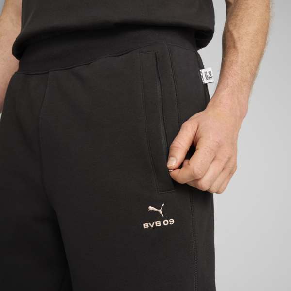 Borussia Dortmund MMQ T7 Track Pant Men, PUMA Black-Granola, large-ZAF
