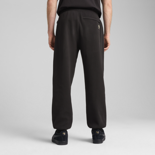 Borussia Dortmund MMQ T7 Track Pant Men, PUMA Black-Granola, large-ZAF