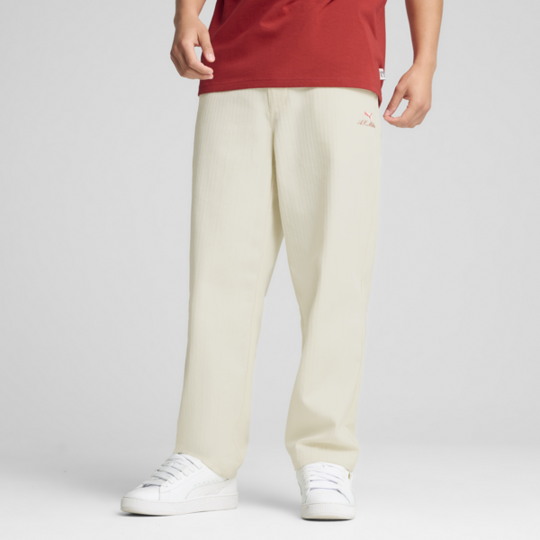 AC Milan MMQ Pants Men, Warm White-Club Red, large-ZAF