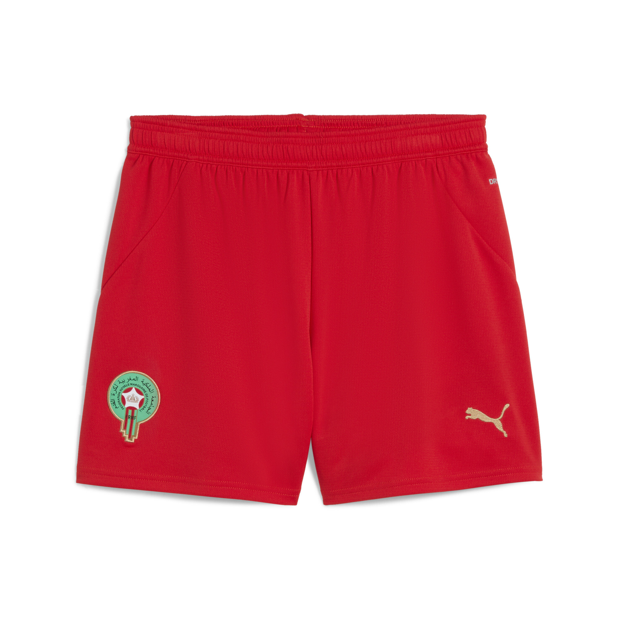 Women's Puma Morocco 2025 Shorts, Red, Size S, Clothing