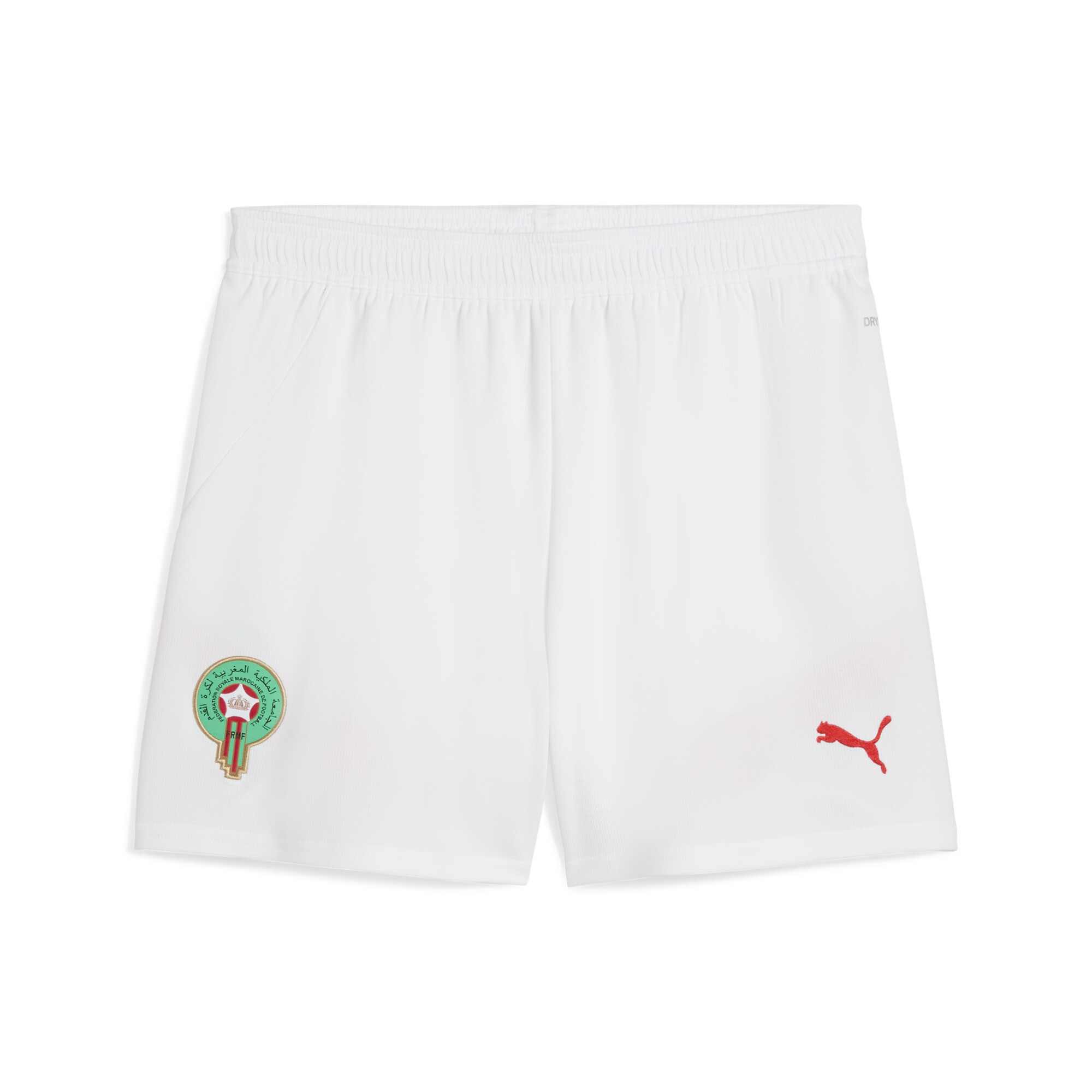 Women's Puma Morocco 2025 Shorts, White, Size XL, Clothing