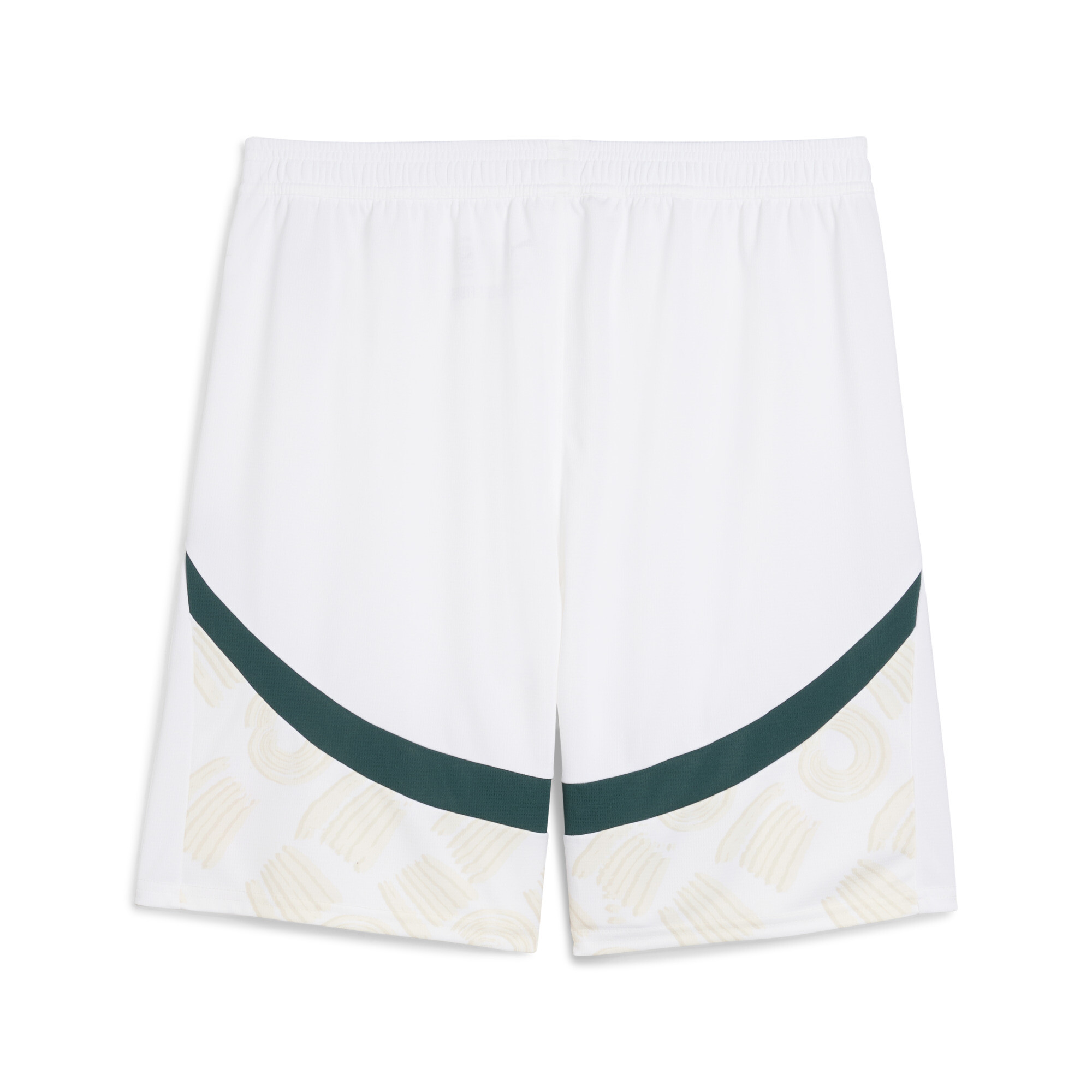 Men's Puma Ivory Coast 2025 Shorts, White, Size XL, Clothing