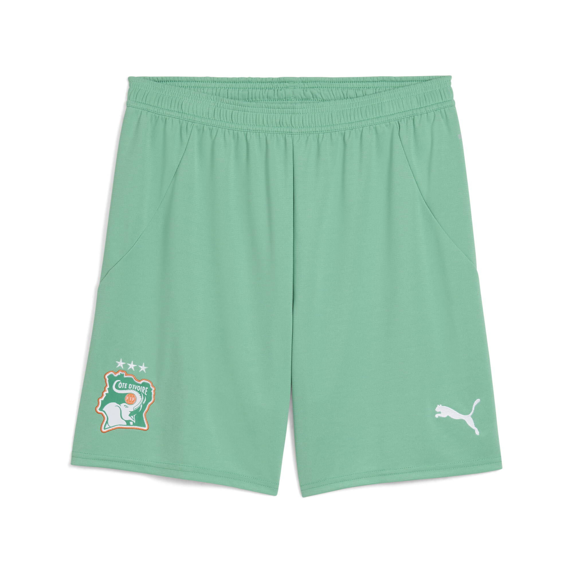 PUMA Ivoorkust 2025 short voor Heren, Wit, Maat 3XL thumbnail 3
