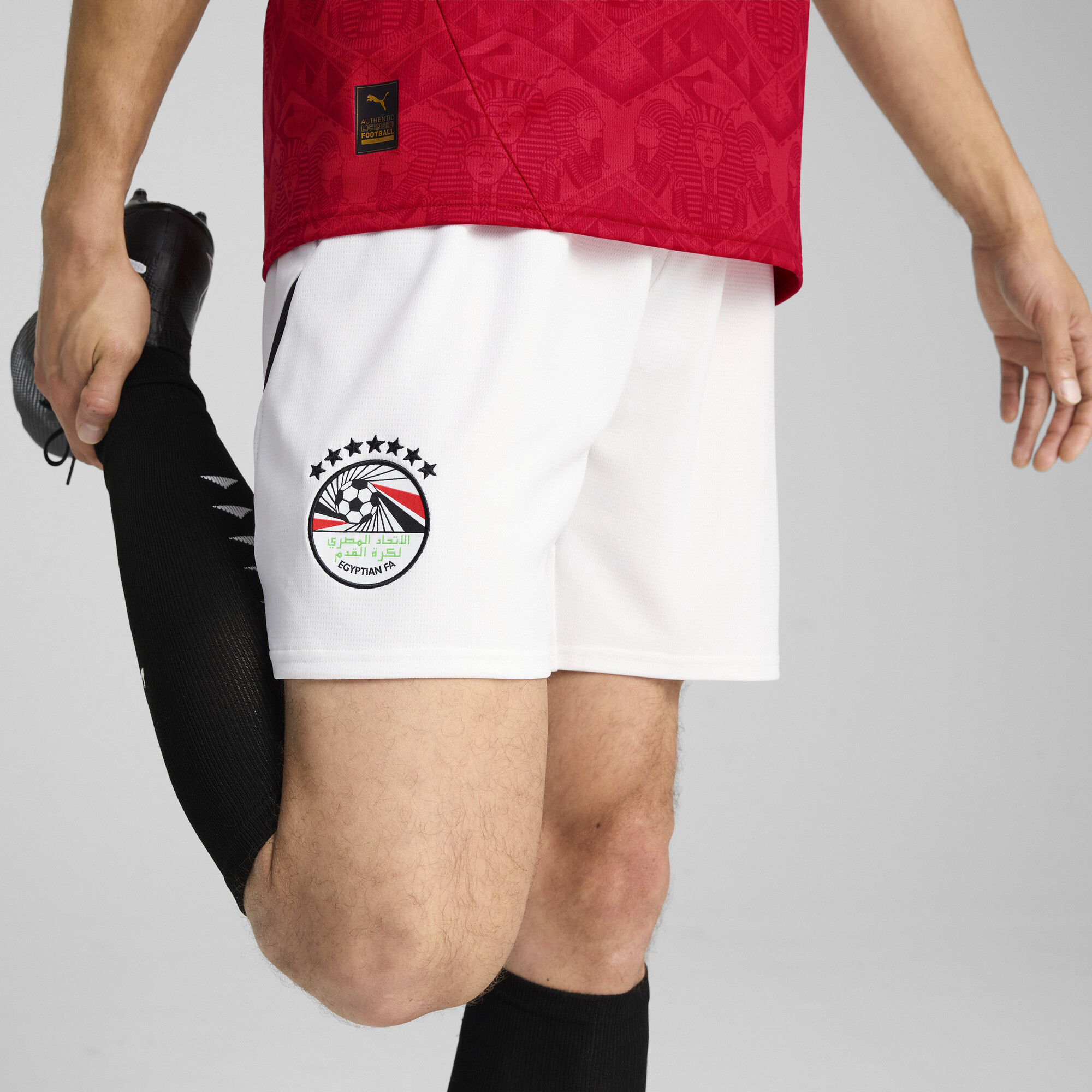 Egypte 2025 short voor Heren, Zwart/Wit, Maat XL | PUMA