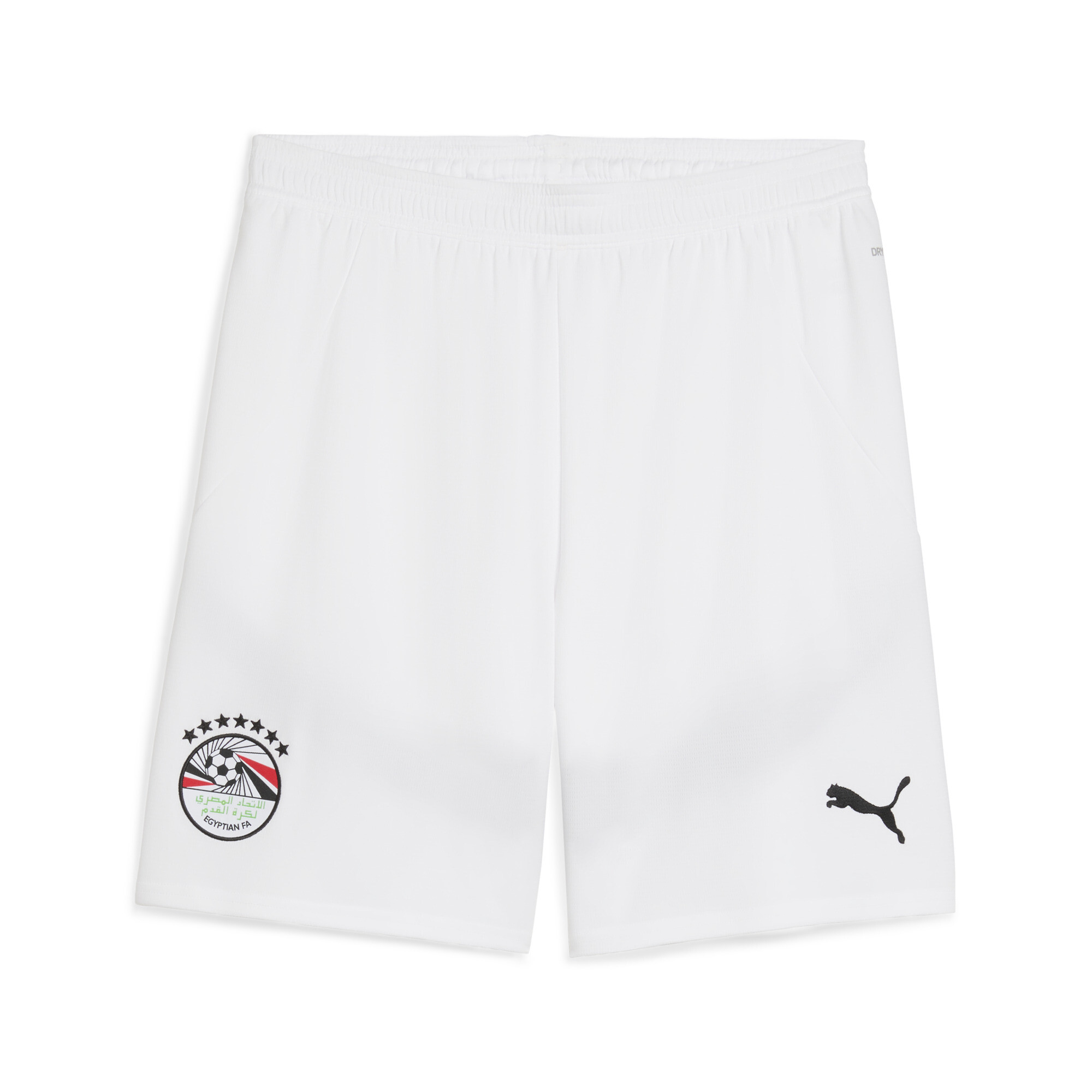 Puma Ägypten 2025 Shorts Herren | Mit Color Blocking | White/Cool Mid Gray | Größe: XS